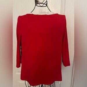 Nordstrom Vibrant Red Women's Blouse